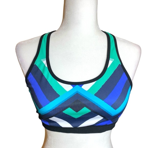 Champion Other - Power Core Sports Bra Med Champion C9 N9649 Wire Free Breezy Green‎ Reversible